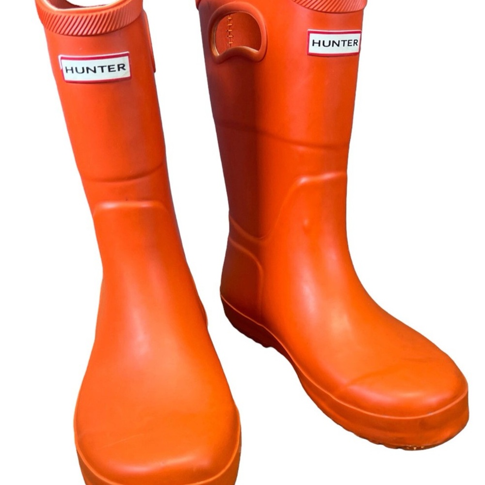 Hunter for Target Orange Rain Boots NWT Kids size 5